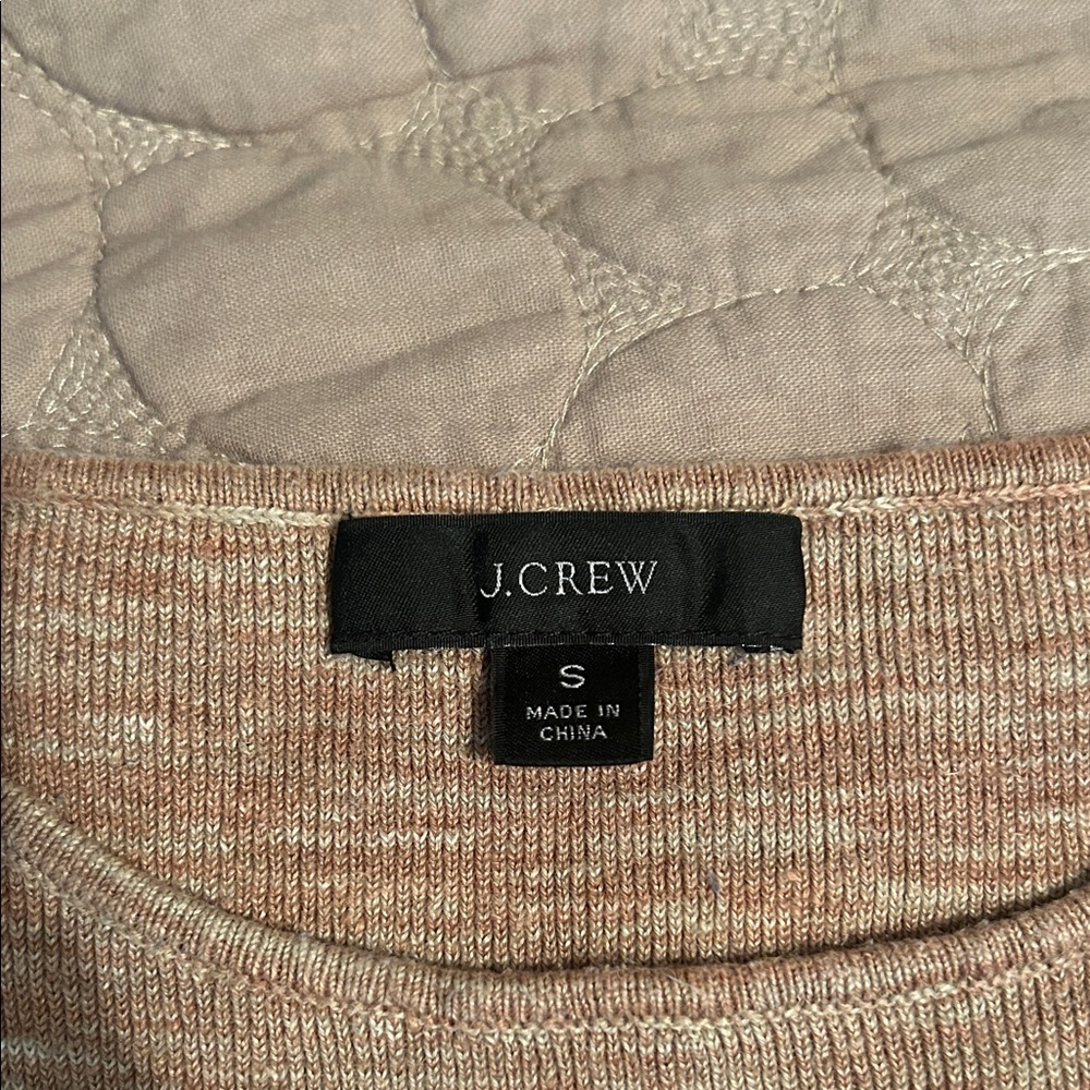 J. Crew Light Brown Knit Top